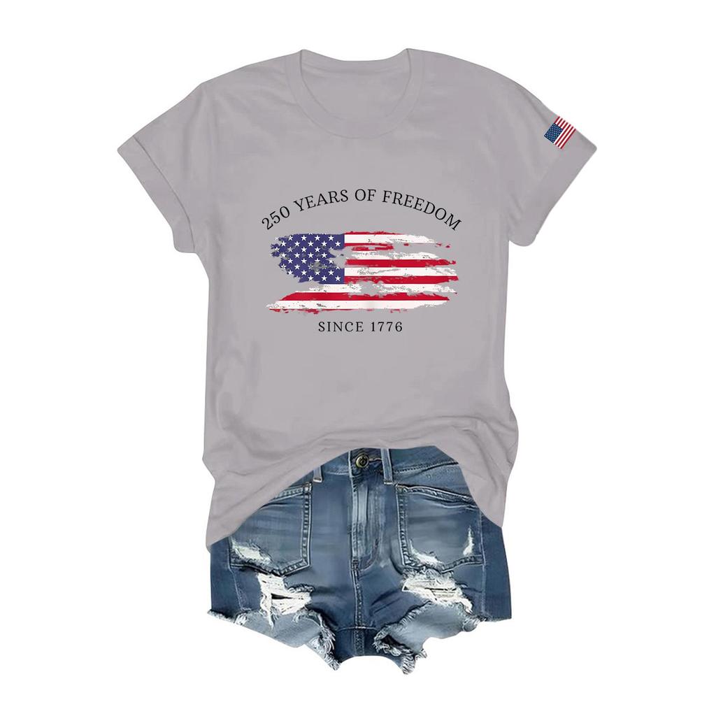 Womens T Shirts Short Sleeve Shirts Pullover Summer Spring Tops Blouses