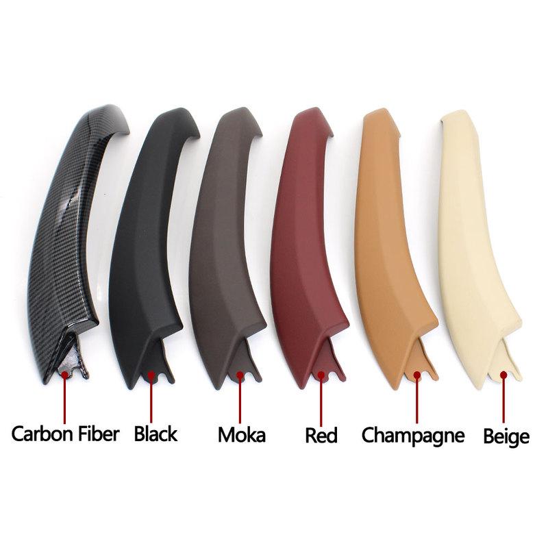 Car Interior Accessories Left Right Door Pull Handle Outer Cover Panel Trim Replacement For BMW X3 X4 G01 G02 G08 F97 F98