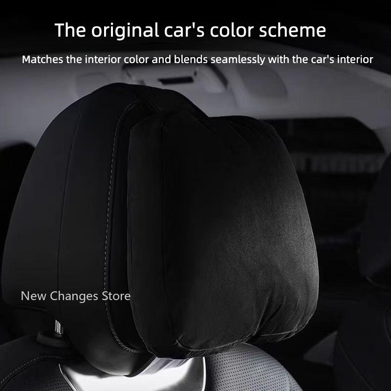 For XPeng G9 G6 Car Headrest Lumbar Support Comfortable Neck Pillow Waist Protection Head Pillow Interior Modify Accessories