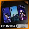 Чехол для телефона с аниме-вампиром Call the N-Night для Samsung Galaxy A73, A72, A71, A70, A52, A51 и других. Мягкий черный чехол