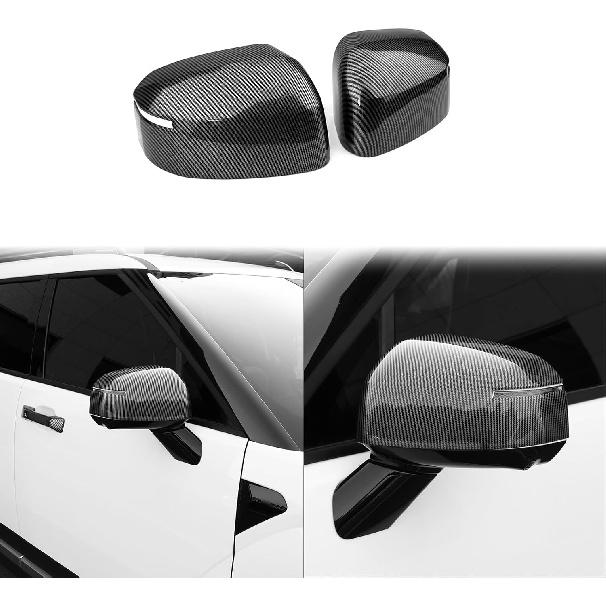 Rear View Mirror Cover Side Rear View Mirrors Cover Car Mirror Covering Cap Protective Caps Compatible with Hyundai Santa Fe 2024-2026