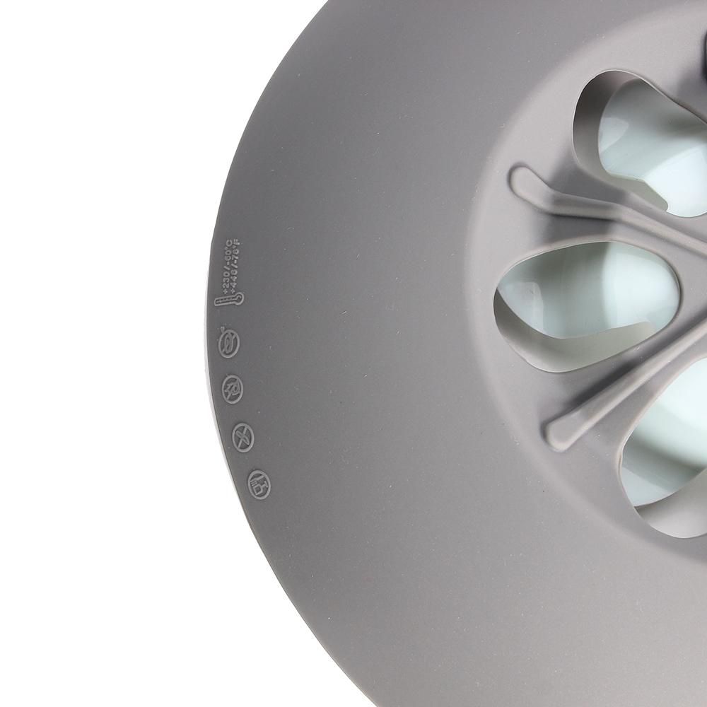 Silikonové víko s ochranou proti vyvaření, silikonové víko proti rozstřiku, odnímatelné a snadno čistitelné víko na hrnec, kuchyňské nářadí