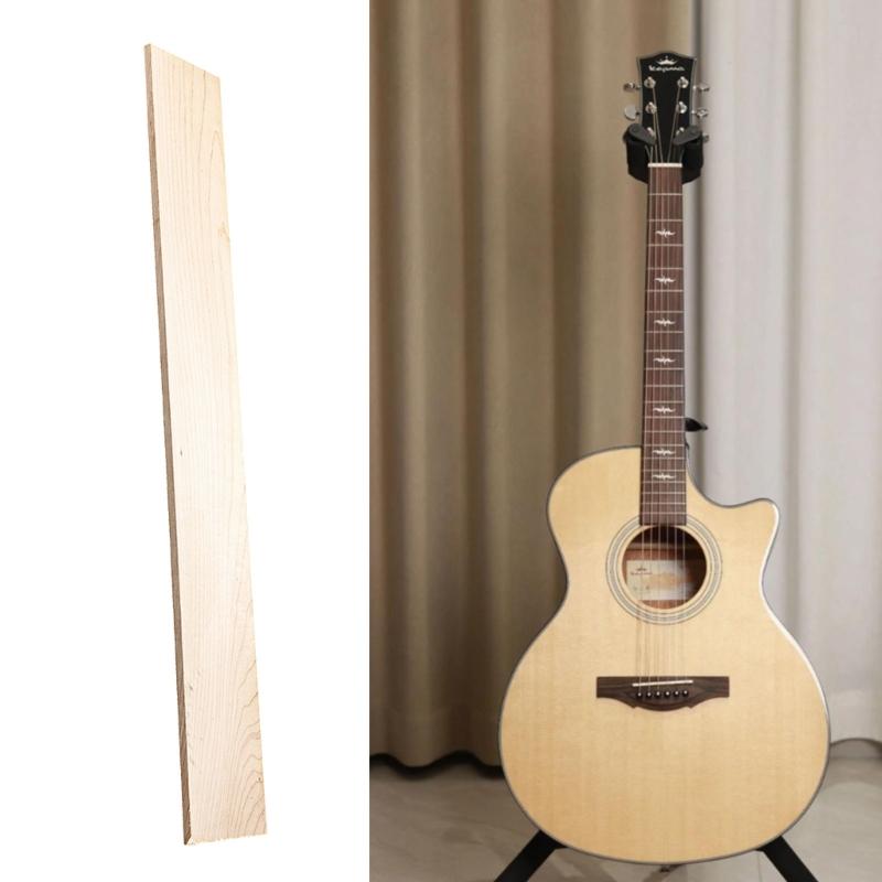 Premium Maple Wood Guitar Bass Fingerboard Replacement Part For Electric Guitars And Basses Upgrades