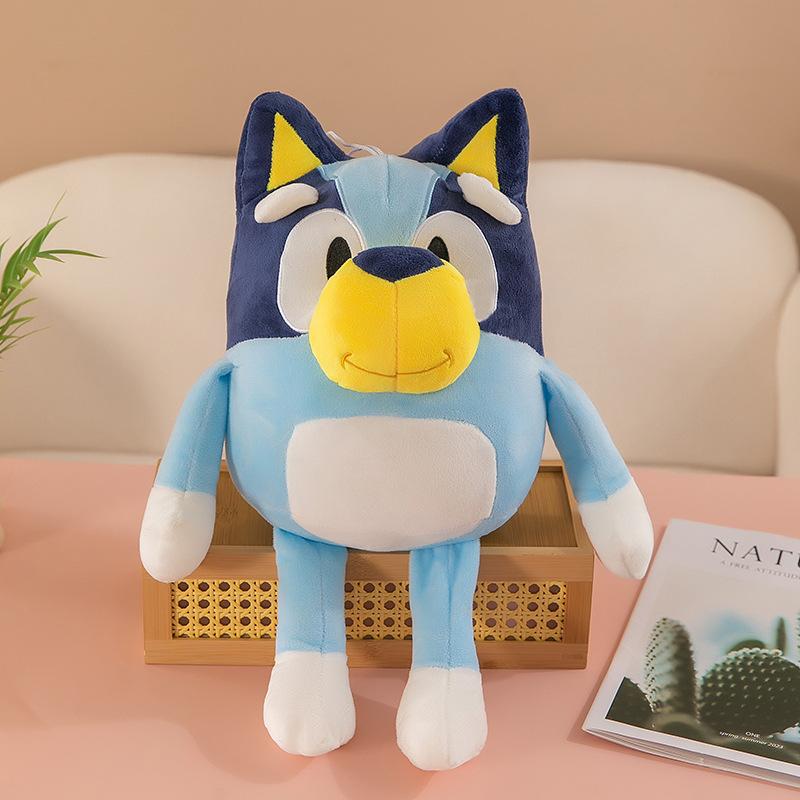 Children's Toys Cartoon Animation Bluey Bingo Family Plush Doll Gifts Cute Doll Doll Machine Animal