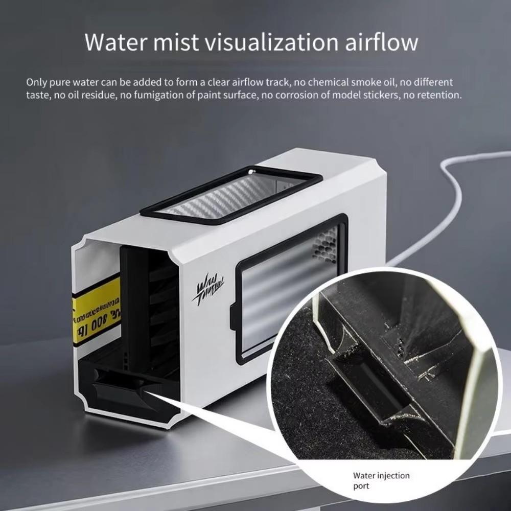 Scientific Experimentation Desktop Wind Tunnel Clear Flow Path Wind Tunnel Model Popular Science