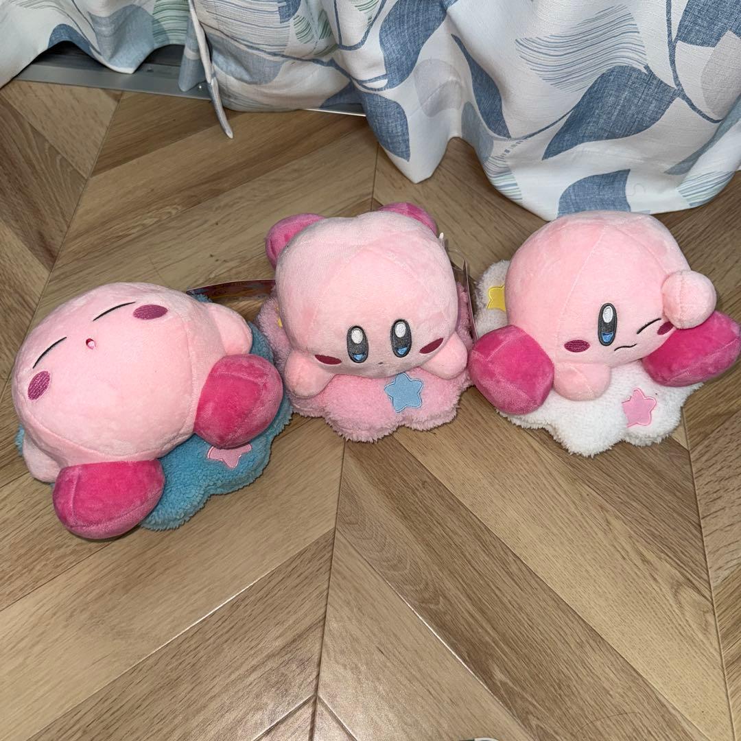Kirby stuffed toy set small