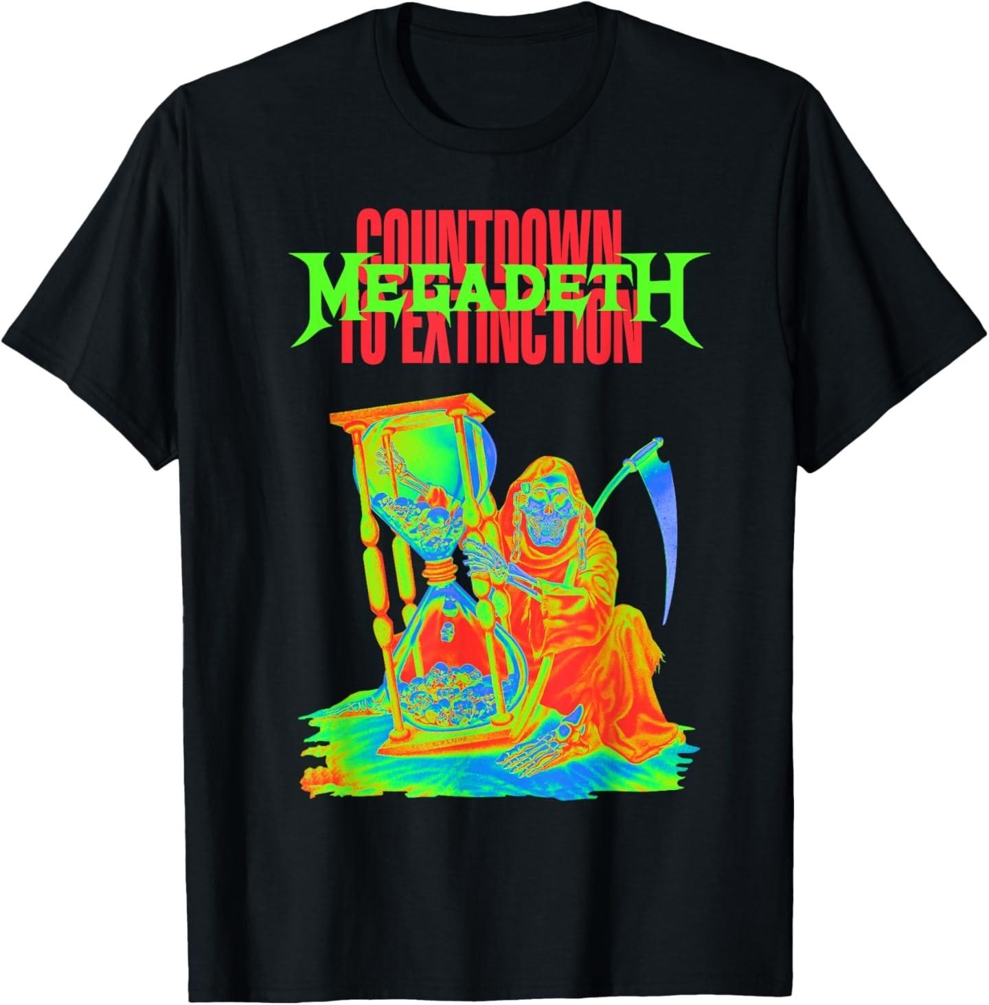 Megadeth Thermograph Reaper T-Shirt M
