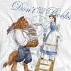 Beauty And The Beast Unisex Adult Don´t Mind the Books T-Shirt