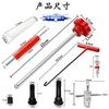 3/7/13/23/30Pcs Valve Stem Tool Kit Metal Tire Installer Tool Car Puller Wheel Tire Remover T-Hook Replacement