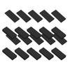 20Pcs Furniture Wall Protectors EVA Foam Headboard Stoppers Black Headboard Bumper Bed Stoppers Easy To Install