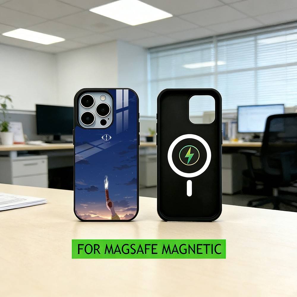 

M-MUSIC Y-Yorushika S-sart Phone Case For iPhone17,16,15,14,13,12,11 Plus,Pro Magnetic For Magsafe Wireless Charging iPhone14