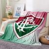 Fluminense Football Club Flanelldecke mit Aufdruck, Hohe Qualität, Bequem für alle Jahreszeiten, Heimdekoration, Wärme und Komfort