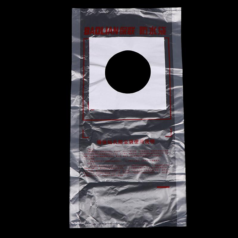 10Pcs  Water Catch Tool Electric Drill Dust Bag Hammer Punching Hole Air Conditioning Dustproof Collector Device