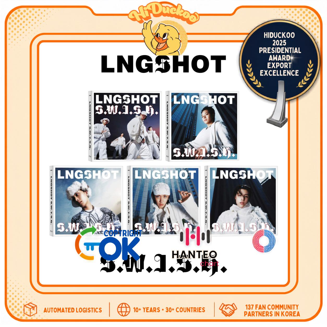 [PRE-OBJEDNÁVKA] LNGSHOT EP - S.W.I.S.H. (Balíček kariet Ver.) Random Standard Ver.