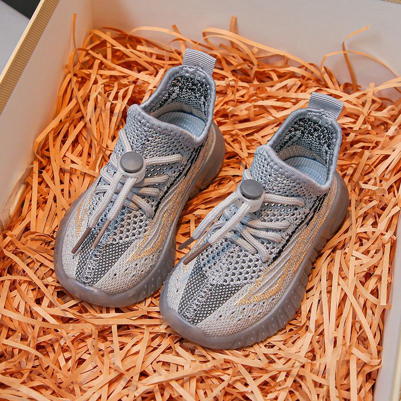 

Kindergarten spring boys sports shoes girls shoes children baby girl toddler shoes 1-3 years old running coconut shoes 25 светло-серый