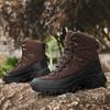 Men's Breathable Non-Slip High-Top Tactical Hiking Boots - Large Size, Wear-Resistant, Outdoor Field Combat Footwear