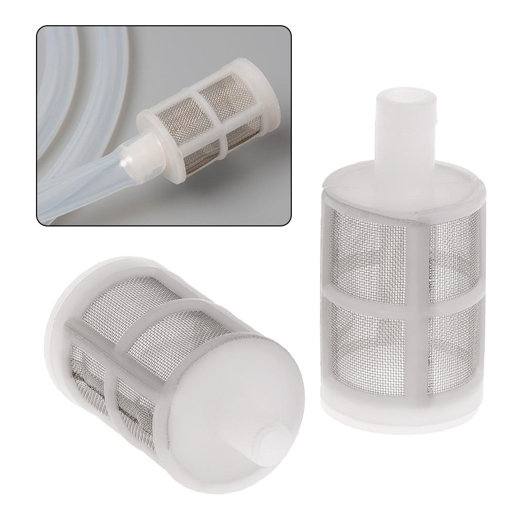 Stainless Steel Aquarium Filters Inflow Basket Metal Mesh Shrimp Guard for Pre-Filter Fish for Tank Filter Accessories