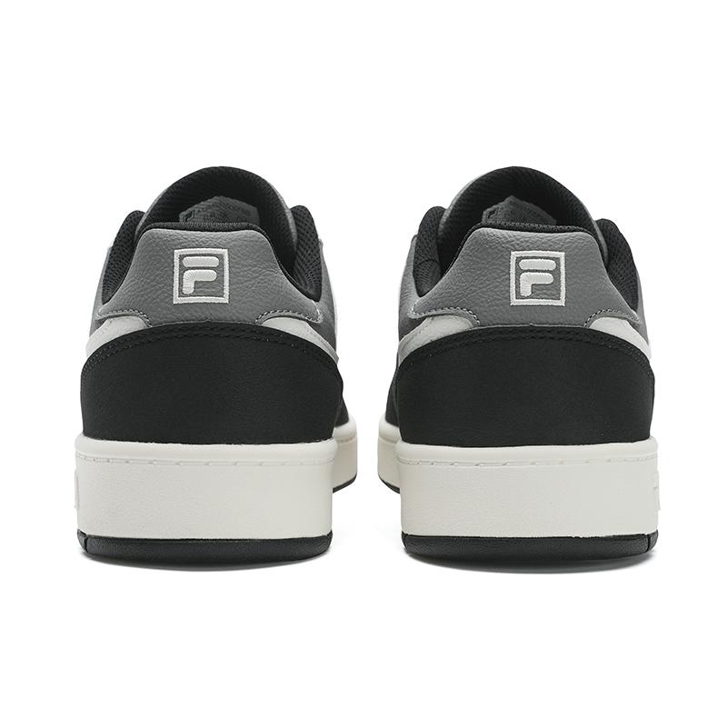 Fila TARGA 1+ Breathable And Lightweight Low Top Tennis Shoes Men's Black Gray A12M531005FBB