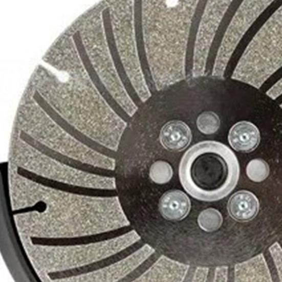 Diamond Grinding Wheel Tool for 4-1/2" Angle Grinders High-Strength Alloy Steel 40/80 Grit Rebar Cutting Diamond Wheel