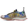RUN Fabric Abrasion Resistant Abrasion Resistant Low Top Casual Shoes Men's Blue Yellow 698561 UZI10 8470