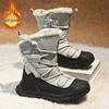 Children's Winter High-Top Fur Snow Boots with Thick Velvet Lining for Boys and Girls