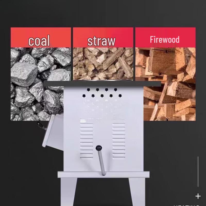 Thickened Stainless Steel Multi-fuel Indoor Heating Stove