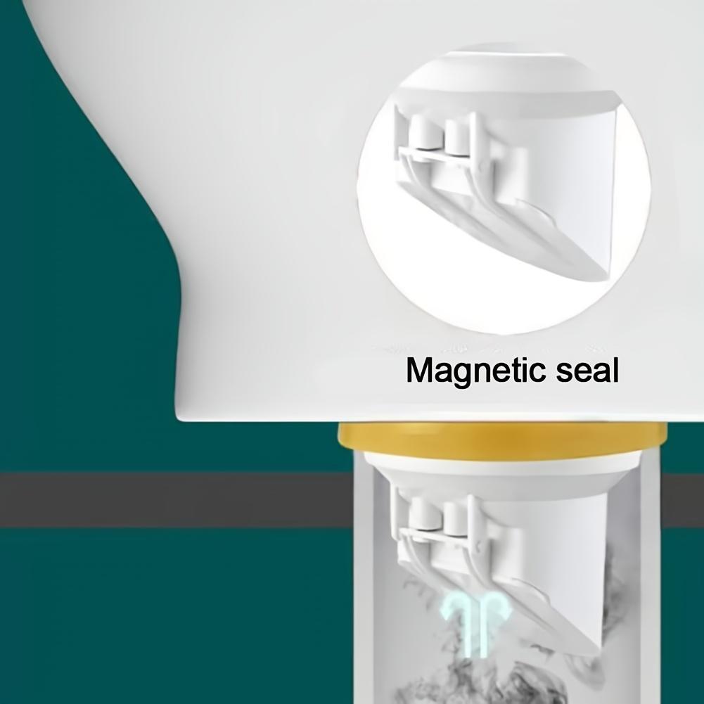 Plastikowy Automatycznie Zamykający Kołnierz Uszczelniający do Toalety Pierścień Uszczelniający Odpływ Podłogowy Deodorant Wodoodporna Gumowa Uszczelka Uniwersalne Akcesoria do Wodnej Toalety, Hydraulika Łazienkowa