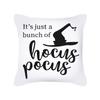 Halloween cartoon pumpkin moon bat house decoration pattern pillowcase bedroom living room sofa cinema car garden pillowcase