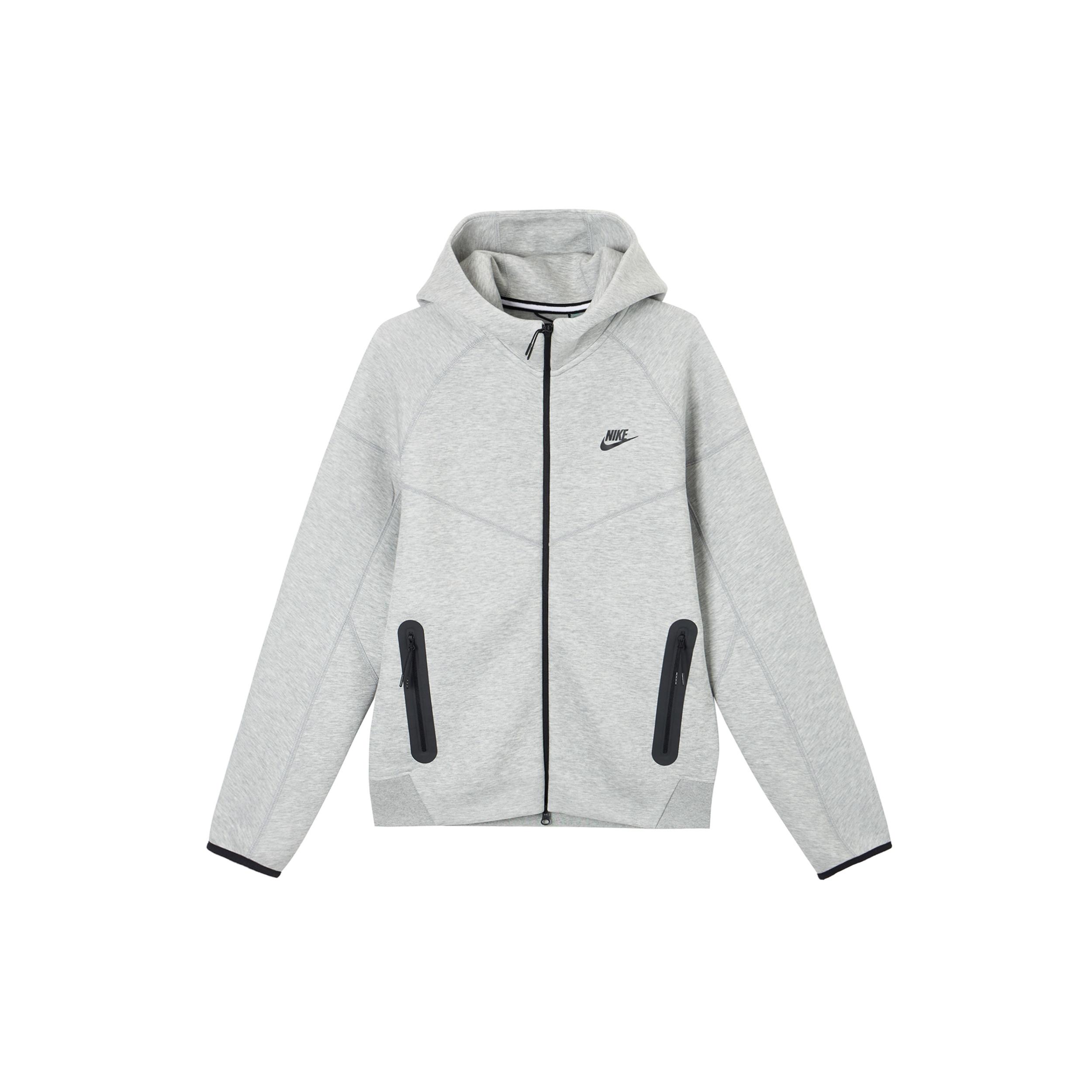 Nike Tech Fleece Windrunner Hooded Jacket Grey Men s FB7921-063 XXL