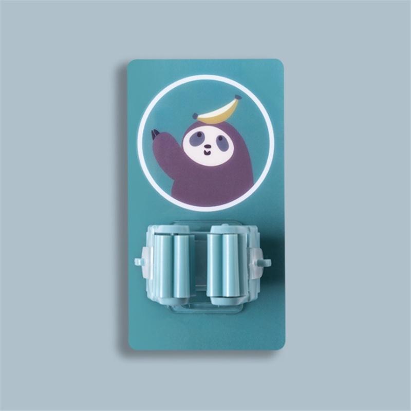 Bathroom Broom Mop Holder shelf storage holders racks paste Hooks kitchen tools