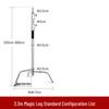 40-Inch Stainless Steel C-Stand Photography & Film Light Stand