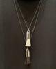Autumn/Winter Blogger Style Tassel Horsehair Pendant Necklace