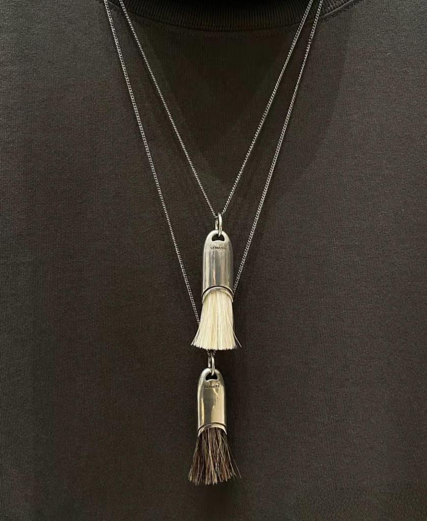 Autumn/Winter Blogger Style Tassel Horsehair Pendant Necklace