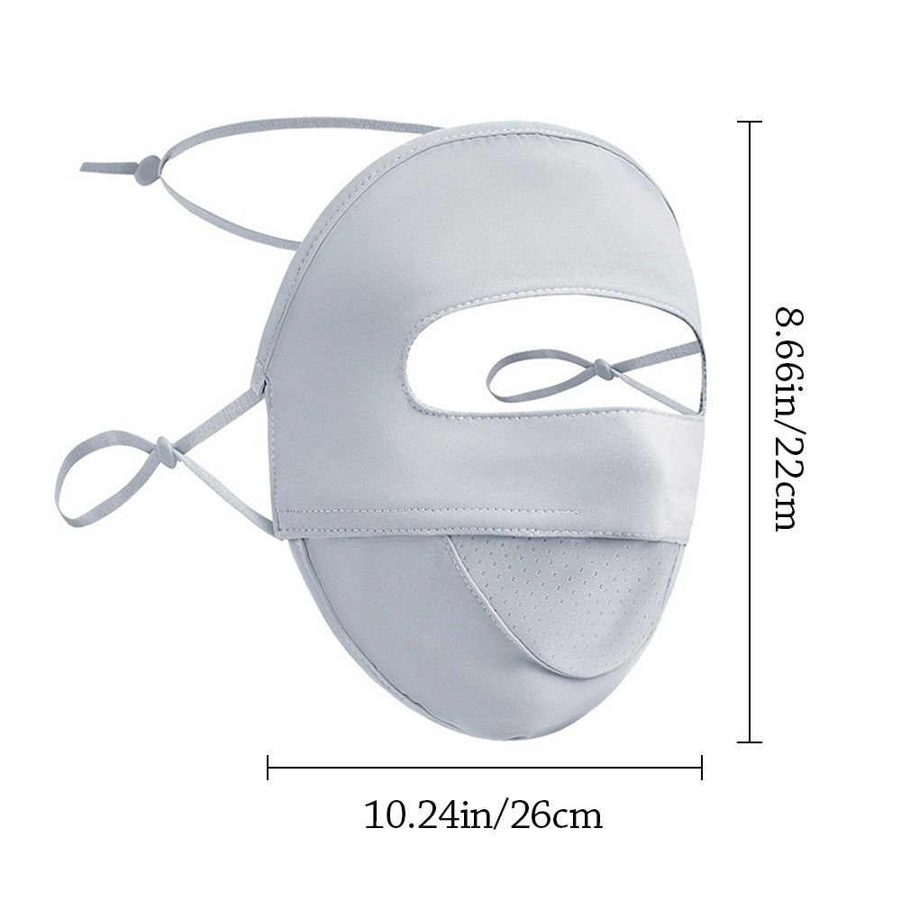 Quick Drying Sunscreen Mask Sun Protection Cycling Face Mask Fashion Face Cover  Outdoor