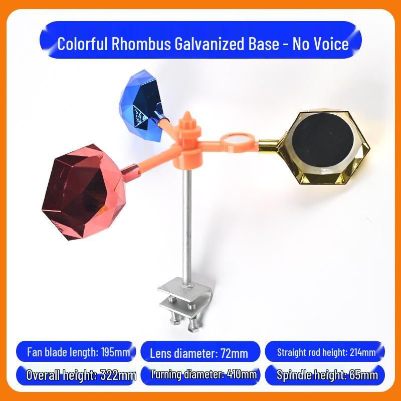 Solar-Powered Reflective Bird Repeller for Farms & Orchards