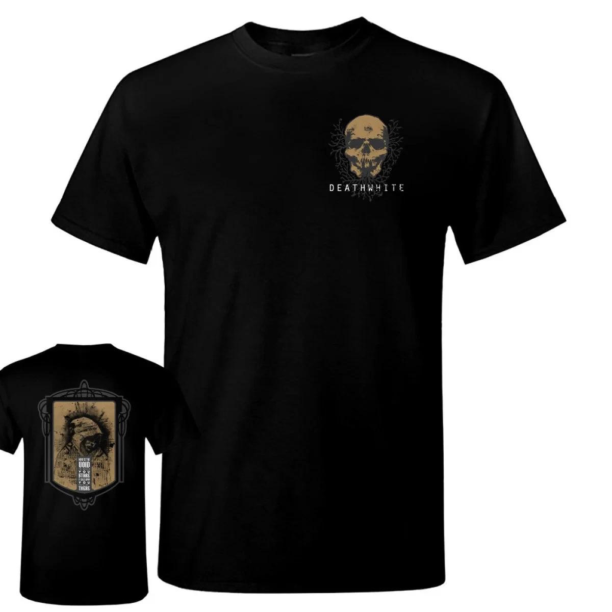 Deathwhite - Hood And Skull Heart Pocket T-Shirt M
