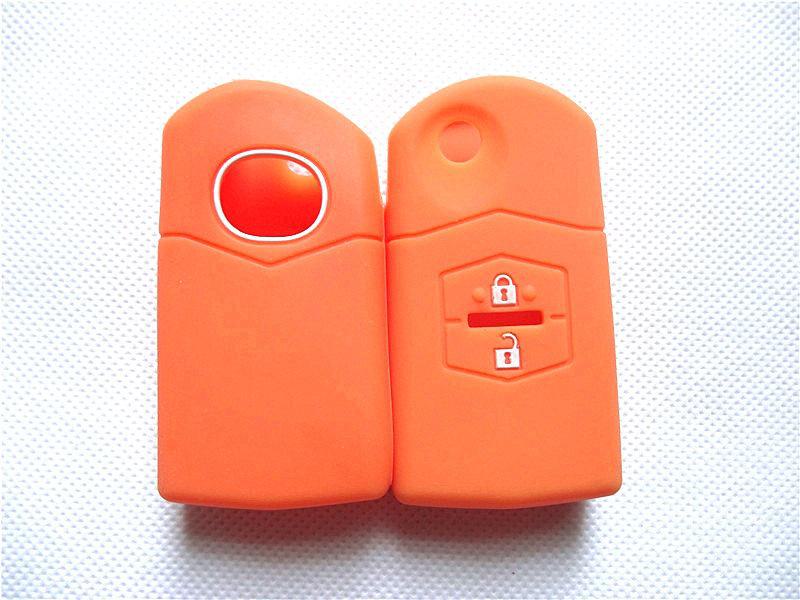 Silikonový obal na klíč Mazda se 2 tlačítky pro M3 a M6