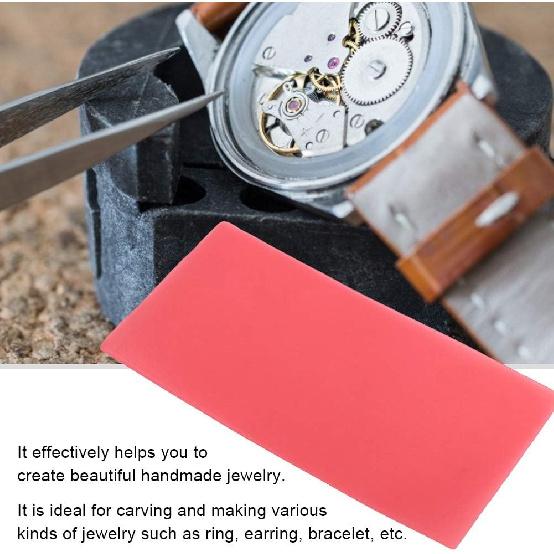 Dental Base Plate Wax, Gum Base Plate Casting Dental Wax Sheets Red Dental Care Wax Auxiliary Material for Dentures Dental Waxing Instruments Utility