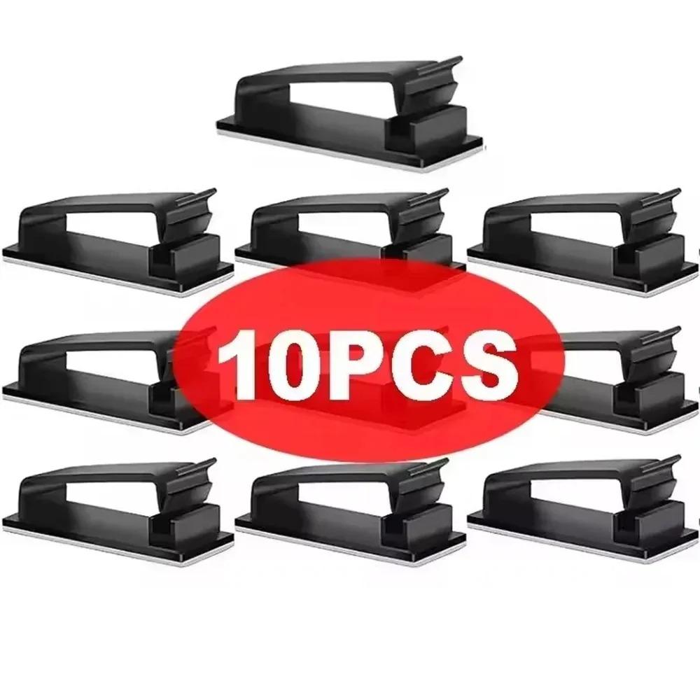 

Data Cable Organizer Winder Desktop Workstation Tidy Management Clip Wire Holder for Charging Line Computer Mouse Headphone