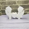 Stylish Decorative Sturdy Silicone Mould of Boy and Girl with Heart for Jewelry Accessory and Home Crafting Supplies