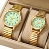 Lichtgevend Wijzerplaat Kwarts Horloge voor Heren en Dames - Ideaal Cadeau voor Koppels en Ouderen