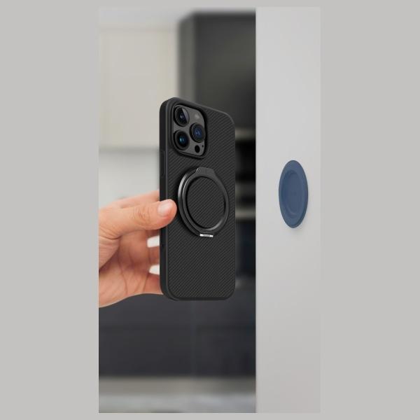 Uchwyt magnetyczny do telefonu UNIQ Gripfit 360 Czarny