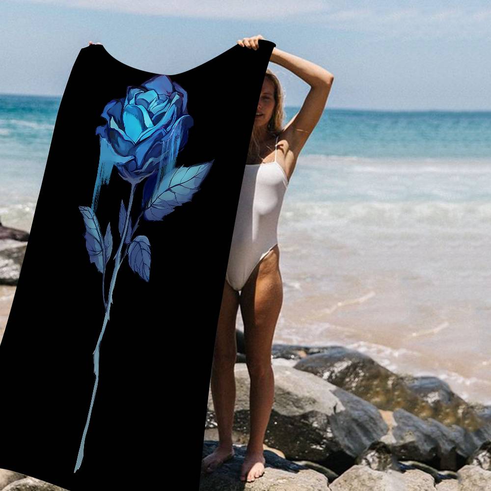 Singer A-Ado Bath Towel Microfiber Soft Water Absorbing Breathable For Girl Kids Decorative Cartoon Beach Towel