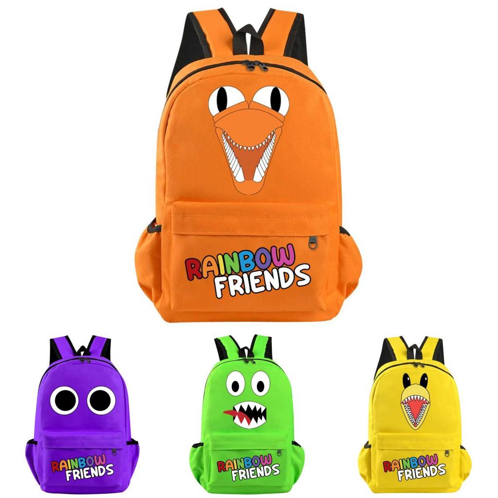 Roblox Rainbow Friends Large Capacity Backpack For Travel School And More
