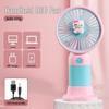 Portable Mini Cartoon Flower USB Desk Fan - Student Gift