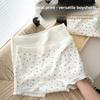 Women's Spring and Summer Floral Cotton Anti Bacterial Crotch Flat Angle Underwear