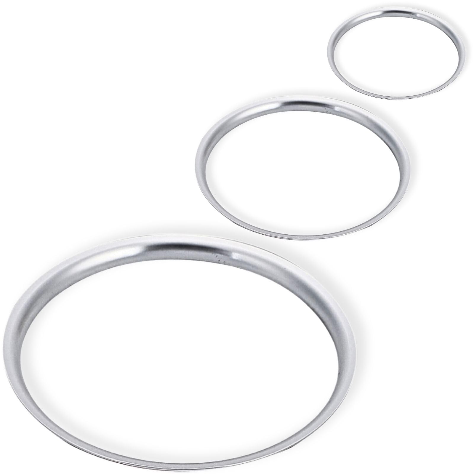 

CHASO Накладка-кольцо на кондиционер автомобиля, Совместима с Mazda, Для Mazda ND Roadster, Cx-3, Mazda, серебряный