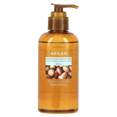 Argan, Essential Deep Care Shampoo, For Extremely Damaged Hair, 300Ml (10.14Fl Oz)