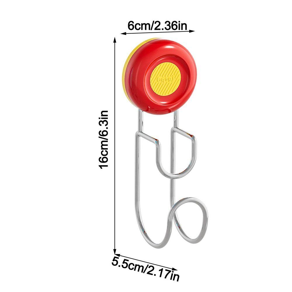 Creative Dopamine Suction Cup Hook Multi-functional No-punch Coat Hook Washbasin Hook Bathroom Porch