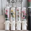 5pcs Transparent Hug Bucket Bouquet Waterproof Bouquet Packaging Bags  Gift Giving